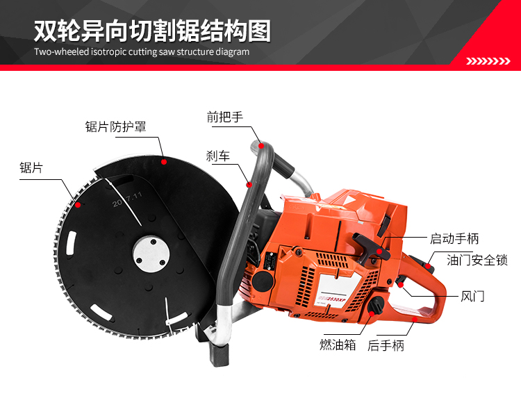 胡斯華納電動切割鋸K770(圖6)