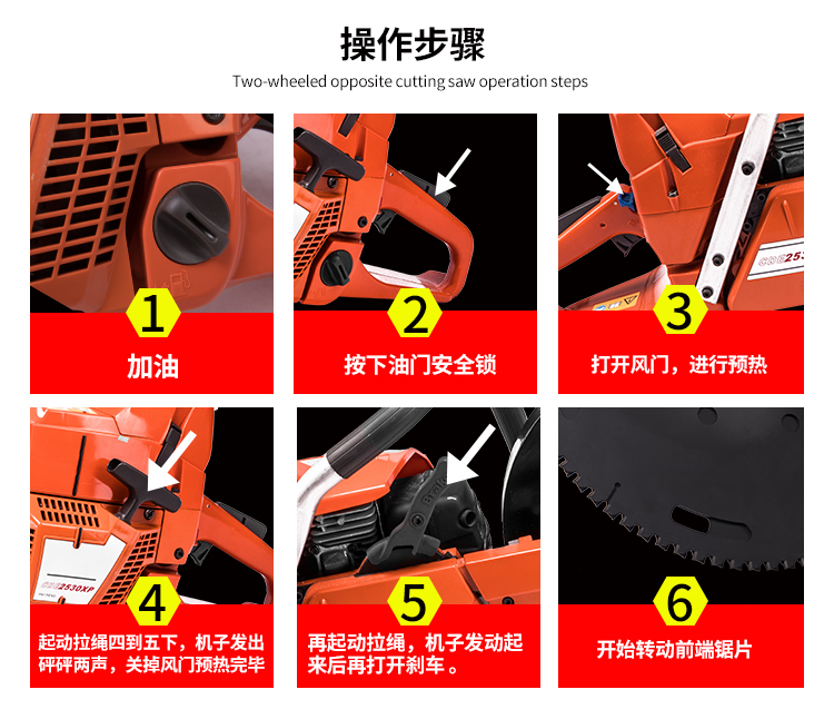 胡斯華納電動切割鋸K770(圖7)