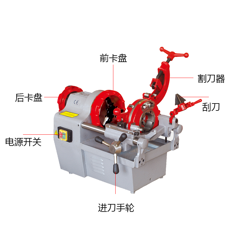 臺式套絲機ZT-B2-50F(圖4)